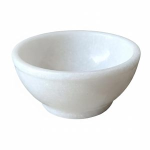 Modern <b>White</b> Marble Decorative Serving Bowl for Home Kitchen Multi-Functional for Ramadan & Diwali Celebrations at Low Price - Product Image 1