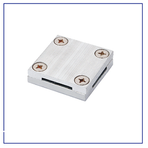 Abrazadera cuadrada de acero cincado para asegurar tubos cuadrados y conductos rectangulares a superficies planas, de alta resistencia. - Product Image 1