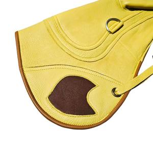 Gants de fauconnerie et de chasse en cuir de vachette personnalisables de qualité supérieure, taille XL, confortables et doux, neufs - Product Image 5