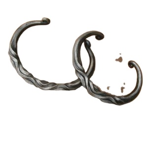 Wholesale Punk Stainless Steel Snake Leaf Cross Hoop Ear Jewelry Chain Pendant Huggie Women Men Round Hoop <b>Earrings</b> From India - Product Image 1