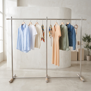 Présentoir de Vêtements Pliable Premium Bros Display en Métal Robuste à Niveaux pour Magasin de Détail - Product Image 4