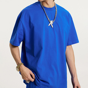 Camiseta de Algodón de Alta Calidad, Camisetas Lisas al por Mayor para Hombre, Camiseta de Manga Corta Oversize para Hombre - Product Image 1