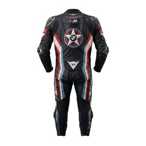 Combinaison de moto sur mesure en cuir Bm Customized Motorcycle Gears, 1 pièce, pour piste/conduite, en cuir de vachette/crocodile, MotoCP. - Product Image 2