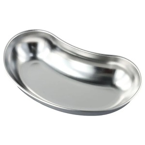Bandeja renal de acero inoxidable 304 plateada para instrumentos quirúrgicos, dentales y de laboratorio, y residuos médicos - Product Image 4