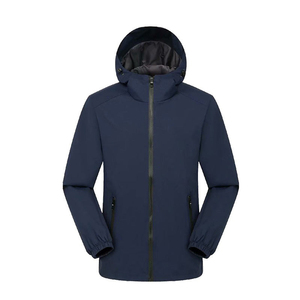 Men's Orange Hooded Puffer <b>Jacket</b> Windproof Zipper Closure Sporty Winter Coat Regular Fit Polyester Shell <b>with</b> <b>Fleece</b> <b>Lining</b> - Product Image 6