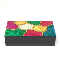 Boîte à bijoux en laque, faite à la main, décorative, pour le rangement et la présentation de bijoux, fournisseur en gros du Vietnam
