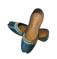 Chaussures Khussa pakistanaises / Chaussures Khussa pour femmes Plates / légères Couleurs mélangées Khussa