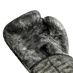 Velcro Closure Boxing <b>Gloves</b> Faux Leather Breathable Adult Training Gear for Boxing Sparring Equipment - Product Image 6