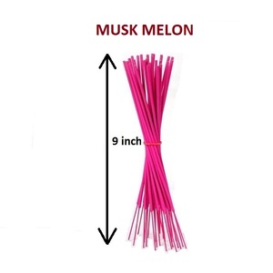 Bâtons d'encens de melon musc naturel Approvisionnement en gros au meilleur prix boîte d'emballage d'encens encens indien (rose) - Product Image 1