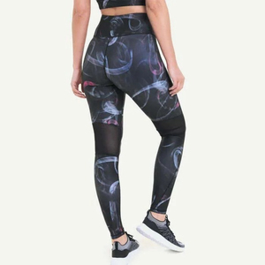 Women Plus Size Front High Elastic Waist <b>Stretch</b> Capri Pants Cropped Leggings Casual Workout Yoga Running Fitness Comfortable - Product Image 1