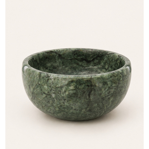 Cuenco de Mármol Verde Esmeralda Ecológico de Lujo, Centro de Mesa Natural Pulido, Cuenco Decorativo para Frutas, Decoración para Mesa de Hogar, Hotel o Fiesta - Product Image 5