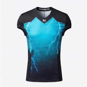 Uniforme Profesional de Fútbol Americano, Conjunto de Jersey y Pantalones Sublimados, Equipamiento de Fútbol para Equipos, MALUZA INDUSTRIES - Product Image 1