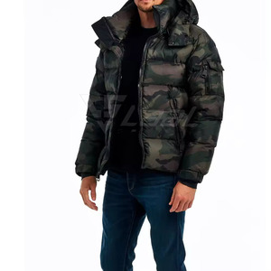 Veste d'hiver pour homme au design premium, finition lisse, sensation chaude, style décontracté et outdoor, veste à bulles - Product Image 3