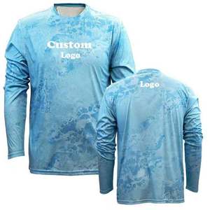 เสื้อตกปลาแขนยาวผู้ชาย UPF50 แห้งเร็ว ลายพราง โพลีเอสเตอร์ สวมหัว สไตล์เสื้อพูลโอเวอร์ สำหรับผู้ใหญ่ เสื้อผ้าสำหรับกิจกรรมกลางแจ้ง - Product Image 3
