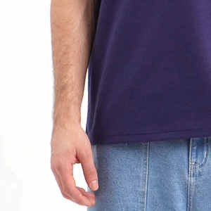 T-shirt sur mesure, prix de gros, haute qualité, respirant, 100% coton, col rond, coupe ample, homme, séchage rapide, MADE BY BS - Product Image 4