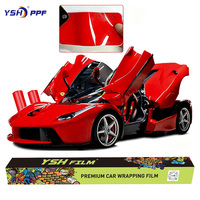 Film de protection de voiture TPU couleur PPF 1,52x15m, vente en gros usine, 7,5 MIL, jaune Morano, auto-réparant, anti-rayures, protection UV/IR complète pour voiture