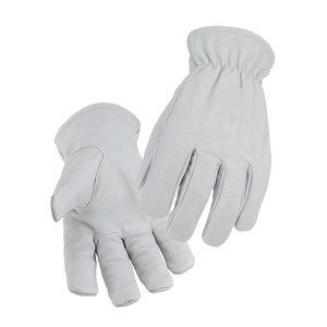 Guantes de Trabajo de Piel de Cabra de Primera Calidad al por Mayor, Forro Interior de Felpa de Algodón, Guantes Resistentes a la Abrasión de Alta Resistencia - Product Image 1