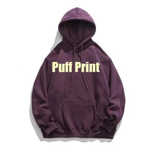 Fabricant professionnel de sweats à capuche avec impression en relief, sweats à capuche streetwear personnalisés, OEM, marque privée, approvisionnement en gros pour les marques de détail - Product Image 1