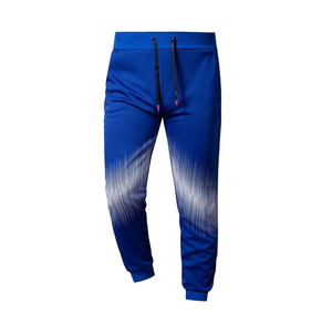 Ensemble de survêtement bleu personnalisé pour homme avec veste à fermeture éclair intégrale et pantalon de jogging – Fabricant de vêtements de sport athlétiques au Pakistan - Product Image 3
