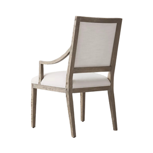 Modern Upholstered Dining <b>Chair</b> With Wood Frame And Fabric Seat Contemporary Design For Home Or Commercial Use - Product Image 4