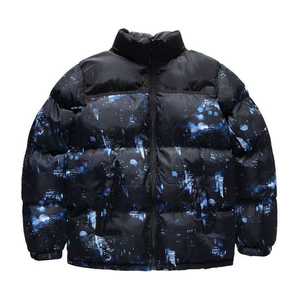 Blouson matelassé pour homme, Blouson matelassé ton sur ton pour homme, Blouson matelassé vintage streetwear pour homme pour vêtements de marque privée - Product Image 3