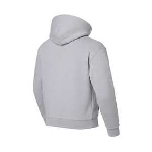 Sweat-shirt à capuche pour homme Jack and Jill, gris, en polaire, style streetwear décontracté, avec logo et poche kangourou - Product Image 4