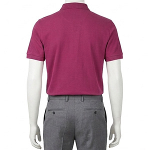 เสื้อโปโลปักโลโก้ผ้าปิเก้ 100% คอตตอน แขนสั้น ผู้ชาย กระดุม 3 เม็ด สวมใส่สบายๆ แบบลำลอง ทรงปกติ - Product Image 5