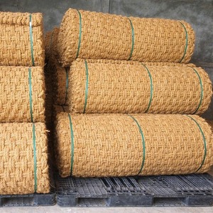 Feuille de fibre de noix de coco, prix de gros moins cher, tapis de coco tissé, prêt à être exporté du Vietnam - Product Image 1
