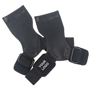 Adjustable Neoprene Palm Grips with Black <b>Straps</b> for Finger Exercise Equipment Hand Support Training Gear LOGO Palm Grips - Product Image 5