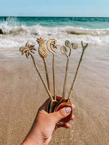 Ensemble de couverts élégants en cuivre et en acier inoxydable Fourchettes jetables pour les repas de table élégants pour les fêtes de mariage - Product Image 6