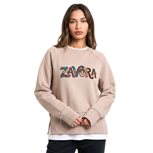 Premium Tackle Twill Embroidery Crewneck Sweatshirts Custom Unisex Streetwear Hoodies Heavyweight Cotton Casual Pullover OEM/ODM - Product Image 2