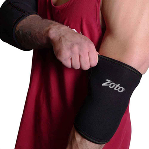 Anti Slip Elbow Sleeves 7mm Neoprene Compression Elbow Support for Weightlifting <b>Bench</b> Press Gym Powerlifting Wholesale - Product Image 3