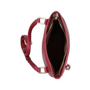 Bolso Bandolera de Cuero de Alta Calidad para Mujer, con Cierre y Borlas, Personalizable con Logotipo de Marca, Fabricante Mayorista - Product Image 3