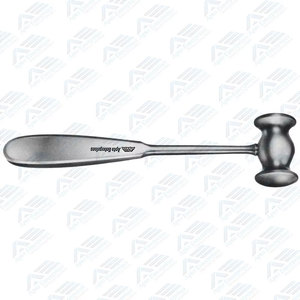 Stainless Steel Hammer Orthopedic Surgical Medic Instruments 30 Mm Stainless Steel Handle Collin Mallet 8 Inches Head - Product Image 2