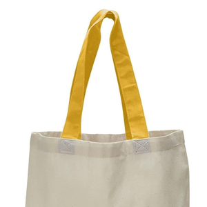 Supplier Short Handle Custom Logo And Size Shopping Cotton <b>Bag</b> Wholesale Simple Style Grocery Low Moq - Product Image 2