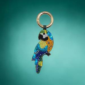 Customized Shape Hand Embroidered Eco-Friendly Fruit Pattern Carabiner Keychain Felt Material Durable <b>Bag</b> <b>Charm</b> - Product Image 2