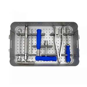 Premium Quality Broken Screw <b>Removal</b> Set Orthopedic Surgical Instruments Stainless Steel Sterilization <b>Box</b> CE ISO Certified - Product Image 1