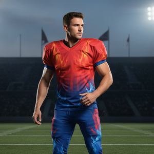Uniforme de Fútbol Americano Elite para Hombre, Ajuste Flexible, Impresión por Sublimación, Ropa de Práctica, Uniformes Profesionales para Partidos de Fútbol Americano, Fabricante - Product Image 3