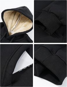 Sweat à capuche en polaire sherpa pour femme, pull chaud en peluche, sweat-shirt d'hiver doux et moelleux pour femme - Product Image 5