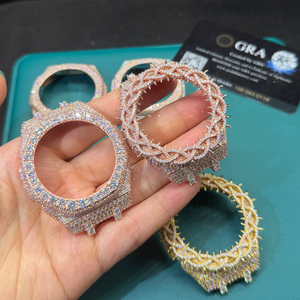 GA2100 Compatible Custom Mod <b>Watch</b> Luxury Steel <b>Case</b> Iced Out Hip Hop Style Design Metal <b>Case</b> Premium Stainless Steel <b>Watch</b> - Product Image 5