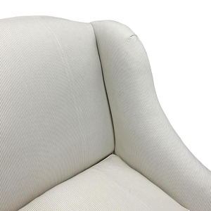 Sofá de diseño minimalista tapizado en lino, estilo clásico francés para decoración de muebles del hogar. - Product Image 6