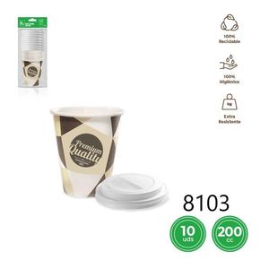 Vasos Desechables de Papel de 200cc, Categoría de Producto: Vasos - Product Image 3