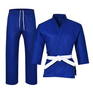 Men Karate Uniform Lightweight Karate Training Suit Breathable Cotton Martial Arts Practice Competition <b>Athletic</b> Apparel - Product Image 5
