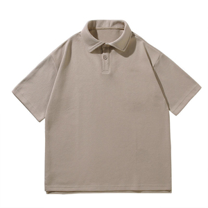 เสื้อโปโลแขนสั้นสีพื้น ผ้าออกซ์ฟอร์ด สวมใส่สบาย ระบายอากาศได้ดี ทรงปกติ ผ้าฝ้ายทอ 100% - Product Image 2