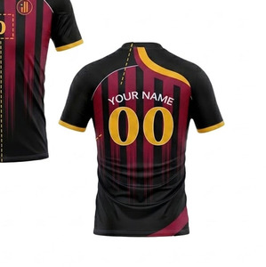 เสื้อรักบี้พรีเมียมคุณภาพสูงสั่งทำพิเศษ แขนสั้น ระบายอากาศได้ดี แห้งเร็ว ดีไซน์แบบซับลิเมชั่น สำหรับชุดกีฬาฝึกซ้อมและทีม - Product Image 3