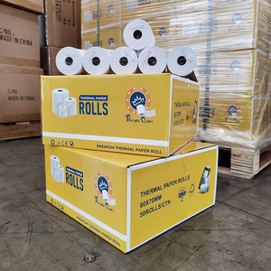 Thuyền 57x20mm 3 1/8x180 tiền mặt POS 56x16 40x30 57x40 102x154 80x60 nhiệt giấy cuộn 60x80 - Product Image 1