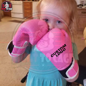 Guantes de Boxeo de Artes Marciales Personalizados para Niños, Duraderos, para Muay Thai, Sparring, Kickboxing, Protección en Combate, 16 oz - Product Image 3