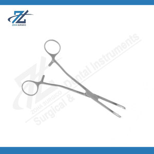 Pinza Ballantine de Acero Inoxidable, Pinza Quirúrgica Heaney Ballantine para Ginecología, Histerectomía y Sujeción de Tejidos - Product Image 4
