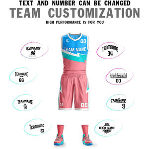 Uniforme de Baloncesto Personalizado con Impresión OEM, Transpirable, Antibacterial, Anti-UV, de Secado Rápido, Ropa Deportiva de Poliéster para Verano e Invierno para Hombre - Product Image 5