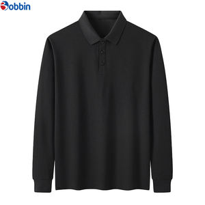 Camisa Polo de Trabajo para Hombre, Moderna, Unisex, Transpirable, de Poliéster y Algodón, con Solapa, Logotipo Bordado Personalizado, Profesional - Product Image 2
